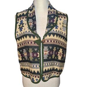 ‎Fiorlini International tapestry vintage vest